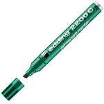 Marcatore permanente 2200c punta a scalpello da 1 a 5 mm verde - 15767