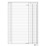 Registro cassa entrate-uscite - 24 x 17 cm - 100 fogli - Edipro - E2686 - CONFE2686PZ10% - DMwebShop