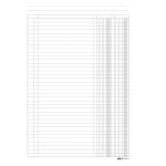 Registro a 2 colonne - 31 x 24 cm - 100 fogli - Edipro - E2763 - 8023328276300 - DMwebShop