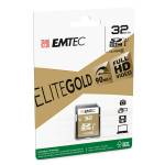SDHC Class 10 Gold + - 32 Gb - Emtec - ECMSD32GHC10GP - 3126170142085 - DMwebShop