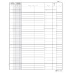 Registro dichiarazione esportatori 31 x 24 cm 100 fogli - 15911