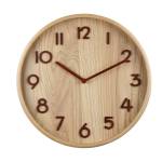 Orologio da parete Wood diametro 32 cm legno - 25516