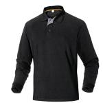 Polo a maniche lunghe Turino - 100% cotone - taglia XL - nero - Deltaplus - TURINNOXG - 3295249210274 - DMwebShop