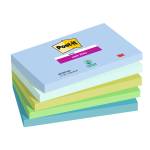 Blocco Post it Super Sticky 655-5SS-OAS - 76 x 127 mm - colori Oasis - 90 fogli - conf. 5 pezzi - Post-it - 7100258790 - 4054596924376 - DMwebShop