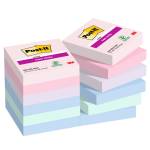 Blocco Post it Super Sticky 622-12SS-SOUL - 47,6 x 47,6 mm - colori Soulful - 90 fogli - conf. 12 pezzi - Post-it - 7100290159 - 4064035065706 - DMwebShop