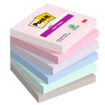 Blocco Post it Super Sticky 654-6SS-SOUL - 76 x 76 mm - colori Soulful - 90 fogli - conf. 6 pezzi - Post-it - 7100259204 - 4054596925953 - DMwebShop