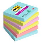 Blocco Post it Super Sticky 654-6SS-COS - 76 x 76 mm - colori Cosmic - 90 fogli - conf. 6 pezzi - Post-it - 7100263206 - 76308499419 - DMwebShop