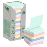 Blocco Post it Z-Notes Green R330-1RPT - 76 x 76 mm - colori pastello - 100 fogli - conf. 16 pezzi - Post-it - 7100259446 - 4054596926738 - DMwebShop