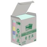 Blocco Post it - carta riciclata - 653-1GB - 38 x 51 mm - natural - 100 fogli - conf. 6 pezzi - Post-it - 7100259445 - 4054596928350 - DMwebShop