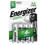 Pile AA Power Plus - ricaricabili - blister 4 pezzi - Energizer - E300850400 - 7638900417012 - DMwebShop