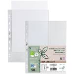 Buste forate Gea 100 - PP riciclato - buccia medium - 22 x 30 cm - conf. 50 pezzi - Sei Rota - 702212 - 8004972029740 - DMwebShop