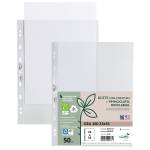 Buste forate Gea 100 - PP riciclato - buccia medium - 23 x 33 cm - conf. 50 pezzi - Sei Rota - 702312 - 8004972029771 - DMwebShop