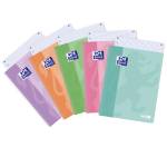 Maxiquaderno PastelOn - spiralato - A4 - 5 mm - 90 gr - 120 fogli - colori assortiti - conf. 5 pezzi - Oxford - 400159143 - 8006779044278 - DMwebShop