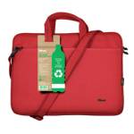 Borsa per notebook Bologna ecocompatibile da 16 rosso - 25870