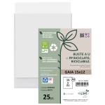 Buste a sacco Gaia PP riciclato 15 x 21 cm buccia trasparente - 25256