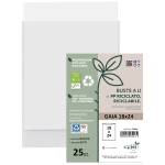Buste a sacco Gaia PP riciclato 18 x 24 cm buccia trasparente - 25247