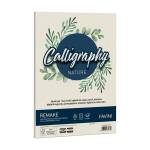 Carta Calligraphy Nature Remake A4,120 gr perla confezione 50 fogli - 25668