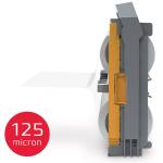 Cartuccia ricaricabile struttura con film incluso 125 micron lucido per plastificatrice Foton - 30,25977