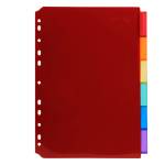 Intercalari neutri PP A4 trasparente 6 posizioni - 24797