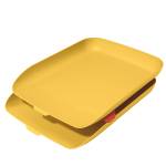 Kit doppia vaschetta portacorrispondenza Cosy giallo - 25575