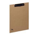 Portablocco Pure A4 in cartone carta kraft con molla fermafogli - 25815