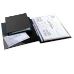 Raccoglitore Sanremo 2000 A3,4 anelli a D 40 mm dorso 5,5 cm nero - 25265