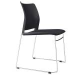 Seduta attesa Alpha APS senza braccioli nero - 25487