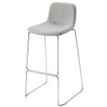 Sgabello Tosca TOS senza braccioli grigio chiaro - 25494