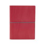 Taccuino Evo Ciak 9 x 13 cm fogli a righe copertina rosso corallo - 25741