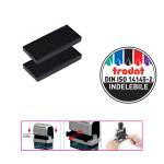 Tampone 6,4931 nero blister 2 pezzi - 25604