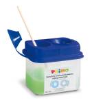 Barattolo lava pennelli - 2 scomparti - Primo - 214AR - 8006919002144 - DMwebShop