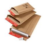 Busta a sacco - in cartone - chiusura autoadesiva - B4 - 250 x 360 x 50 mm - avana - conf. 20 pezzi - Colompac - CP010.06 - 4033657100607 - DMwebShop