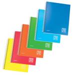 Maxiquaderno One Color - spiralato - senza fori - PPL - A4 - 80 gr - 1 rigo - 80+1 fogli - conf. 6 pezzi - Blasetti - 7665 - 8007758176652 - DMwebShop