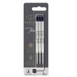 Refill sfera Quinkflow - punta media - nero - blister 3 pezzi - Parker - 2119151 - 3026981191510 - DMwebShop