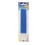 Candeline matite 15 cm celeste - 26555