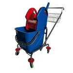 Carrello per pulizie Grouse26,25 lt 41 x 58 x 93 cm blu rosso - 26264