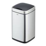 Cestino no touch con sensore 24 x 24 x 43 cm 12 lt argento metallizzato - 26231