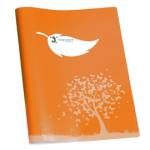 Coprimaxi Green con tasche 21 x 30 cm carta 120 gr arancio - 26520