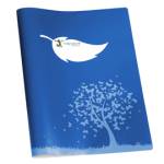 Coprimaxi Green con tasche 21 x 30 cm carta 120 gr blu - 26523