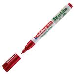 Marcatore permanente 25 Ecoline punta tonda 1 mm rosso - 26676