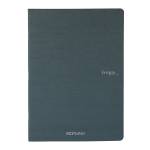 Maxiquaderno Ecoqua original PM A4,90 gr 1 rigo 40 fogli antarcite - 26398