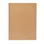 Maxiquaderno Ecoqua original spiralato A4,90 gr 1 rigo 70 fogli bruno - 26436