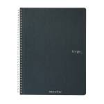 Maxiquaderno Ecoqua original spiralato A4,90 gr 1 rigo 70 fogli verde scuro - 26431