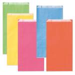 Sacchetto a soffietto 14 x 28,5 cm colori chiari assortiti - 26658