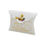 Scatolina portaconfetti Comunione carta 10 x 8 x 3 cm - 26573