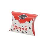 Scatolina portaconfetti Laurea carta 10 x 8 x 3 cm - 26583