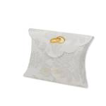 Scatolina portaconfetti sposi carta 10 x 8 x 3 cm - 26567