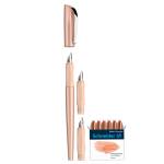 Set penna stilografica Callissima 3 punte intercambiabili incluse fusto albicocca - 26646