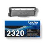Toner originale - nero - TN-2320 - 2600 pagine - Brother - TN2320 - 4977766738989 - DMwebShop