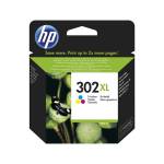Cartuccia Hp F6U67AE Inkjet 302XL C M Y 330 pagine Originale - 7524